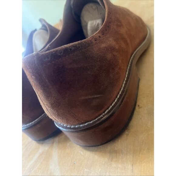 Alan Payne Wembley Ike Behar Brown Leather Lace Up Mens Shoe Sz 11.5 Split Toe main image 9